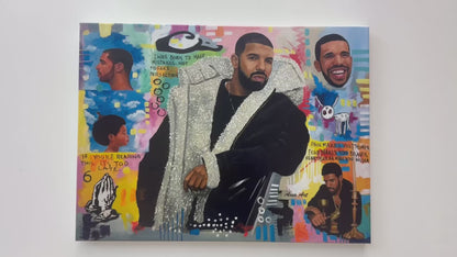 Drake Artist 2025 Modern Pop Art Canvas Print