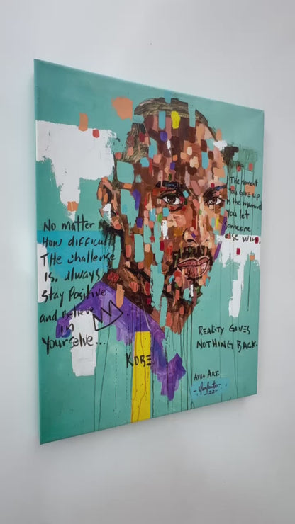 Kobe Bryant Abstract