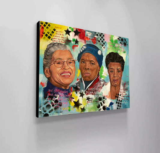 Her Story: Women to Know Today 2025 Modern Pop Art Print