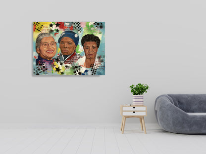 Her Story: Women to Know Today 2025 Modern Pop Art Print