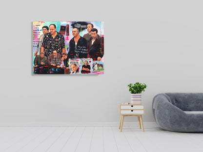 Sopranos Artist 2025 Modern Pop Art Canvas Print