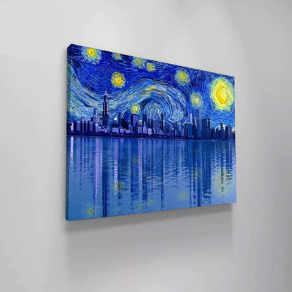 Chicago Starry Night