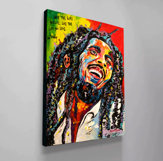 Bob Marley Abstract