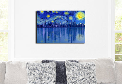 Chicago Starry Night