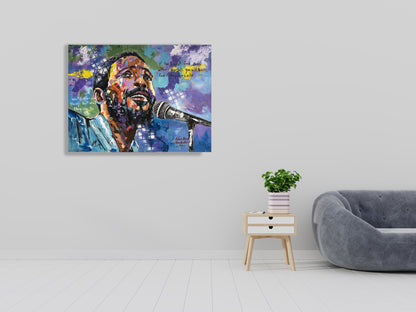 Marvin Gaye Abstract