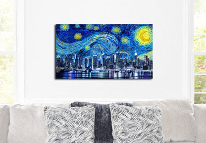 New York City Starry Night